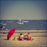 la plage en septembre