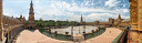 Panoramique Plaza de España - Séville - HD